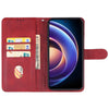 For Xiaomi Redmi Note 12R Leather Phone Case(Red)
