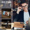 For Samsung Galaxy S25+ 5G CaseMe 013 Multifunctional Horizontal Flip Leather Phone Case(Brown)