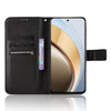 For vivo V40 Lite 4G / 5G IDN Diamond Texture Leather Phone Case(Black)