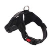 Dog Walking Chest Strap Harness XL Black - No Pull, Breathable
