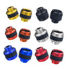 1pair TF-1783 Motorcycle Accessories Modified Electric Car Anti-Drop Cup Aluminum Alloy Shock Absorption Front Fork Cup(Blue)