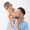 1.5 Inch  500pcs /Roll Happy Fathers Day Stickers For Box And Gifts Wrapping Decoration(Style One)