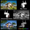 SriHome 5MP WiFi PTZ Security Camera, AI Auto Tracking, Colour Night Vision, US Plug