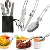 Camping cookware Outdoor cookware set(Orange)