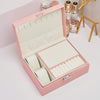 Large-Capacity Multi-Layer Jewelry Earring Storage Display Box(Pink)