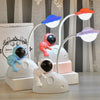 2 PCS HY048 Astronaut Student Eye Protection LED Desk Lamp(White)