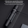 Original Xiaomi Mijia Multifunctional Flashlight 1000LM IPX4 with Side Light(Black)