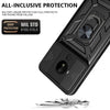 For Nokia C30 Sliding Camera Cover Design TPU+PC Phone Case(Black)