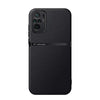 For Redmi Note 10 4G / Note 10S Litchi Leather Magnetic Full Coverage Shockproof Phone Case(Black)