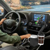Car Beverage Rack Water Cup Mobile Phone Holder, Green