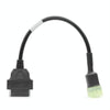 For Kawasaki 6 Pin to OBDII Female Motorcycle Connector Cable