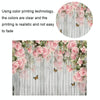1.25x0.8m Wood Grain Flower Branch Props 3D Simulation Photography Background Cloth, Style: C-4030