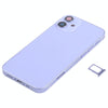 iPhone 12 Mini Back Cover Assembly (Purple) - Battery, Buttons, Camera Lens