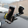 Car Phone Holder Car Air Outlet Mobile Phone Holder Suction Cup Navigation Instrument Panel General, Style:2 in 1(Blue)