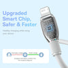 Baseus Pudding Series 2.4A USB to 8 Pin Fast Charging Data Cable, Length:1.2m(White)