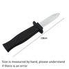 5pcs Tricky Retractable Plastic Knife, Fun Gag Toy(Black)