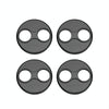 Sunnylife Dust-proof Waterproof Aluminum Alloy Motor Cover for DJI Mini 3 Pro/Mavic Mini/Mini SE(Black)
