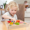 Children Wooden Multifunctional Parent-Child Interactive Puzzle Board Toy, Set Specification: 4 In 1 Chess