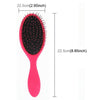 Soft Women Hair Brush Salon Hairstyles Comb Wet Dry Scalp Massage Brushes(Pink)