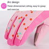 Cartoon Bow Rabbit Pattern Children Ski Gloves Windproof Waterproof Warm Cotton Gloves, Colour: Pink(L)