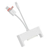 NK-1046TL Pro USB-C / Type-C, 8 Pin, USB to USB-C / Type-C, USB, SATA Interface Multi-function Adapter(White)