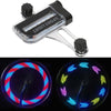 A02 Bike Double-Sided Hot Wheels Mountain Bike Steel Wire Colorful Spokes Lamp