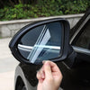For Toyota Yaris Car PET Rearview Mirror Protective Window Clear Anti-fog Waterproof Rain Shield Film