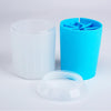 Small Orange Pet Paw Cleaner Cup - Dog & Cat Paw Washer