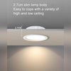 4 inch LED Recessed Indoor Lighting Downlight Round Energy Saving High Brightness Panel Lamp(Warm Light)