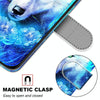 For Alcatel 1SE 2020 Coloured Drawing Cross Texture Horizontal Flip PU Leather Case with Holder & Card Slots & Wallet & Lanyard(Dick Rose Wolf)