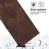 For Redmi K70 Ultra 5G Global Skin-feel Embossed Leather Phone Case(Brown)