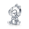 S925 Sterling Silver Squirrel Girl Beads DIY Bracelet Necklace Accessories