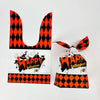 50pcs /Pack Halloween Packaging Bags Candy Snacks Treat Bags, Size: 13.5x22cm(Happy Square)