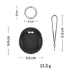For Tamagotchi Uni (2023) Pet Game Machine Silicone Protection Case(Luminous Rose Red)