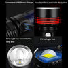 Strong Light Outdoor Waterproof Camping Aluminum LED Flashlight, Style: P70 (Without Battery)