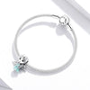 S925 Sterling Silver Snowflake Elf Girl Beads DIY Bracelet Necklace Accessories