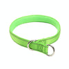 Reflective Nylon Dog Collar, Adjustable, Grass Green
