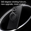 For Samsung Galaxy S24 Ultra 5G Carbon Fiber MagSafe Phone Case with 360 Degree Rotating Holder(Black Gold)