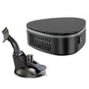 Winter Car Triangle Heater Defrost Electric Heater, Style: 12V Suction Cup