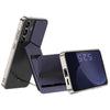For Samsung Galaxy S25 5G GKK Rotor Bracket Recessed Card Bag Full Coverage Phone Case(Black)