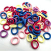 20pcs / Pack Girls Kids Rubber Bands Ponytail Holder Elastic Hair Bands(Dark Five Colors)