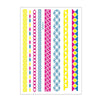 10 PCS Fluorescent Flower Arm Tattoo Sticker Face Sticker Waterproof Feather Tattoo Arm Tattoo Sticker(DKCS010)