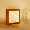 Dimming Warm White Light Photo Frame LED Decoration Light, Remote Control Creative Night Light Lamp Novelty Gift