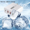 WLX-A6 4 Ports Quick Charging USB Travel Charger Power Adapter, EU Plug