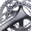 RACEWORK RKRFA Road Bike Aluminum Alloy 22-speed Crankset, Spec: 53-39T with BB