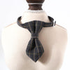 Grey Cat & Dog Bow Tie Collar, Adjustable, Small 17-32cm