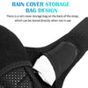 WEST BIKING Bike Cushion Cover Thick Silicone Quick Release Seat Cushion(Black)
