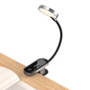 Baseus DGRAD-0G Comfort Reading USB Charging Mini Portable Clip Lamp(Dark Gray)