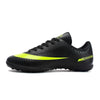 Breathable Non-slip Soccer Shoes Indoor and Outdoor Training Football Shoes for Children & Adult, Shoe Size:40(Black)