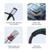 TOTU CB-5-PD 27W USB-C/Type-C to 8 Pin Data Cable, Length: 1m(Grey)